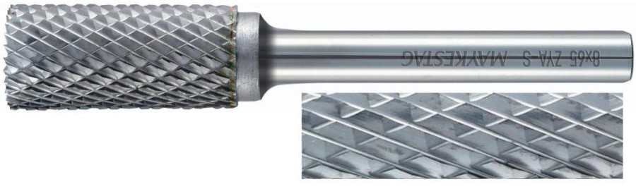 3x75mm ZYA-S, typ ostří   6, SK technická fréza, průměr upínací stopky 3 mm